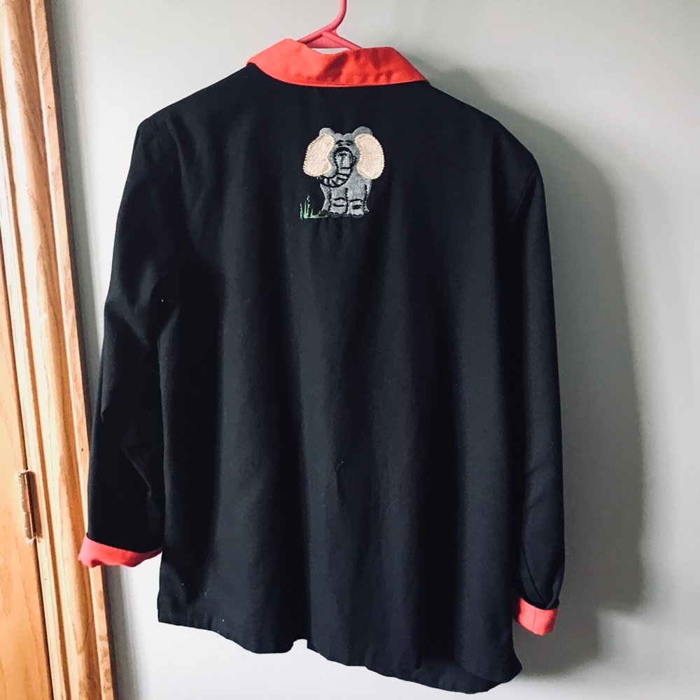 Unique Animal embroidered jacket - Picture 4 of 5